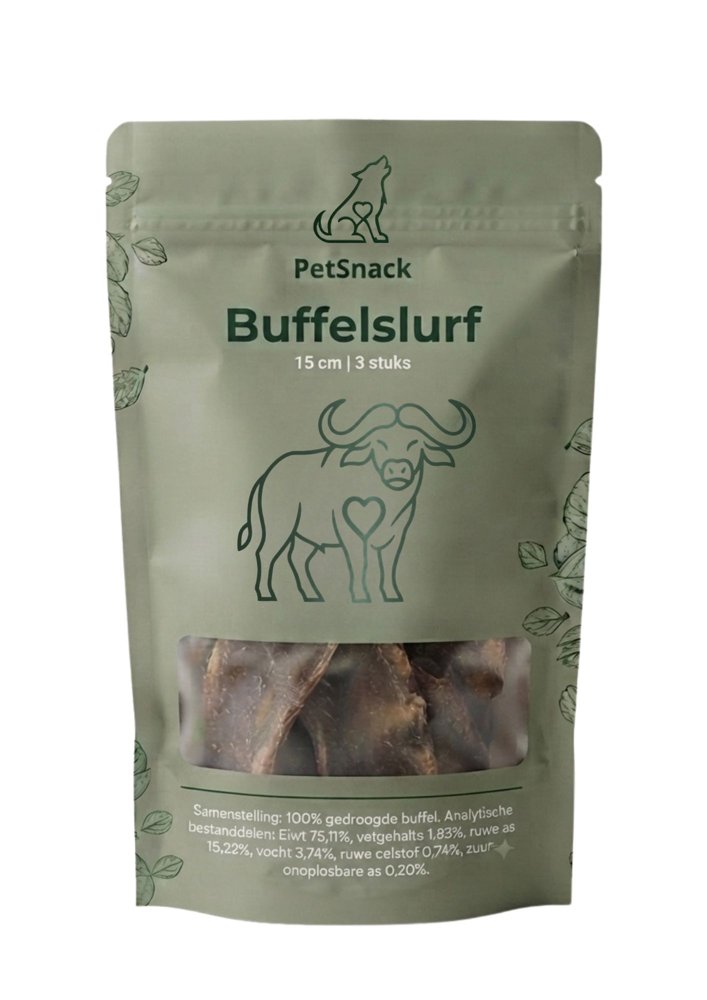 De zak Buffelslurf van PetSnack